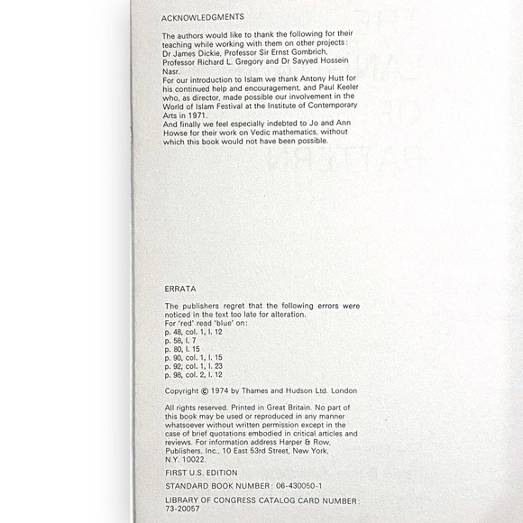 The Language of Pattern, Keith Albarn (1974, Paperback) First Edition, VG Good - Picture 4 of 5